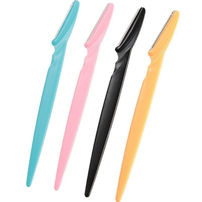 Оптом напрямую с завода: Ножницы для бровей из нержавеющей стали с защитой от царапин, хит продаж для начинающих, три лезвия, три ножницы.