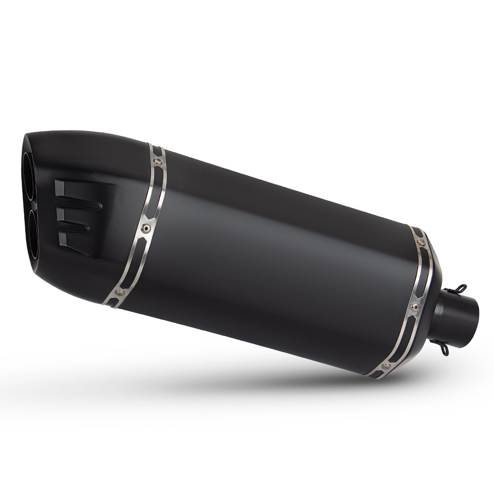 S7 shield motorcycle exhaust pipe universal exhaust tail section is commonly used in spring breeze 3000SR/ninja 650/pedal