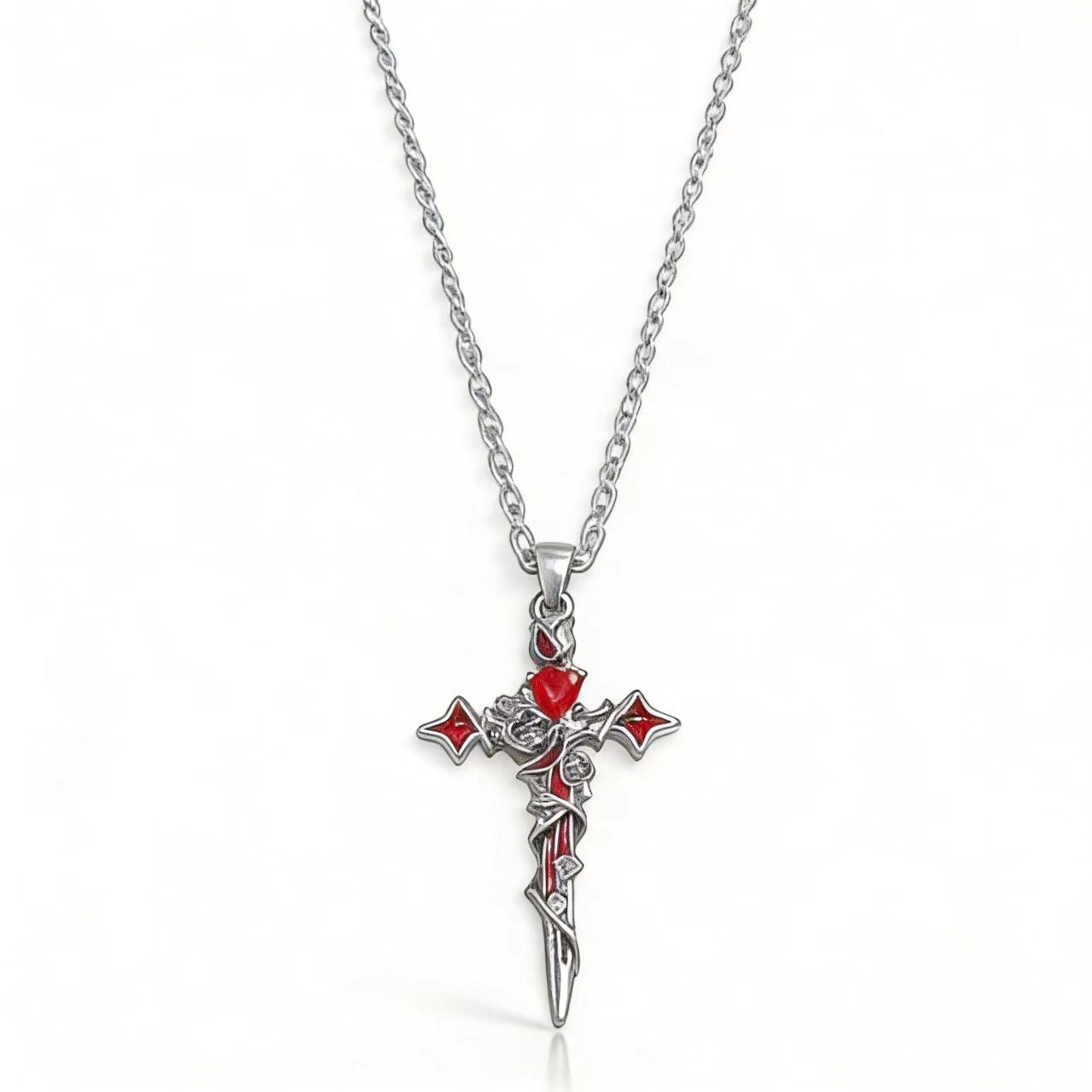 은목걸이(크로스체인)