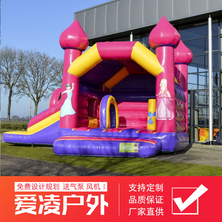 ILinkout niños alegría castillo inflable trampolín tobogán castillo travieso material de PVC fabricación de juguetes de Guangzhou