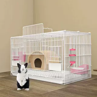 兔笼家用荷兰猪仓鼠松鼠室内兔窝豚鼠兔子大号加密特大号宠物笼子