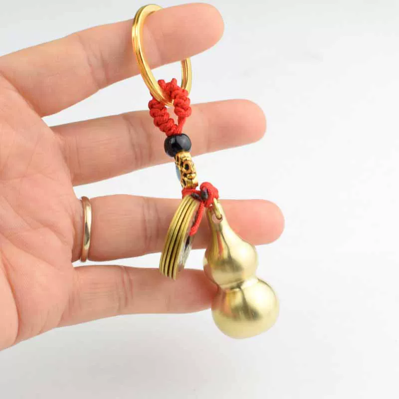 Brass keychain, pendant