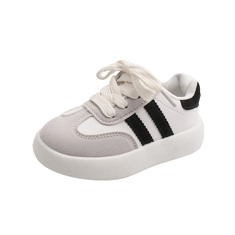 Kinder-Trainingsschuhe, Herbststil, schlichte Freizeit-Sneaker, Sportschuhe für Jungen und Mädchen_voghion.com