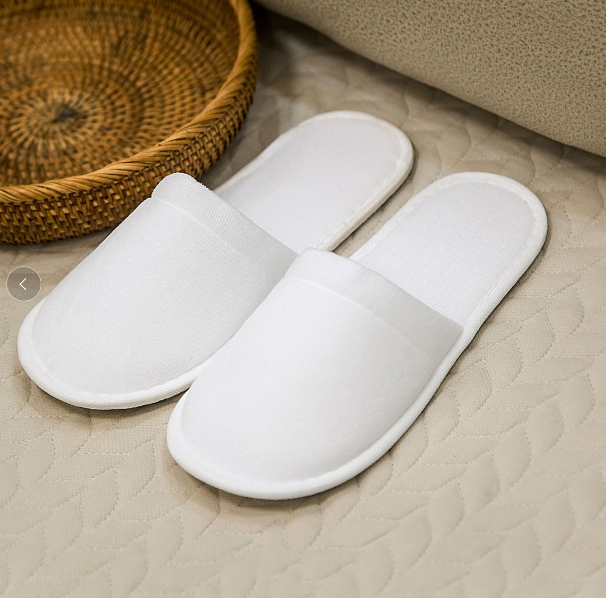 [No. 011] 4MM Willow Leaf Pattern Non-Slip Sole Really Beautiful Cloth Slippers (All Inclusive)