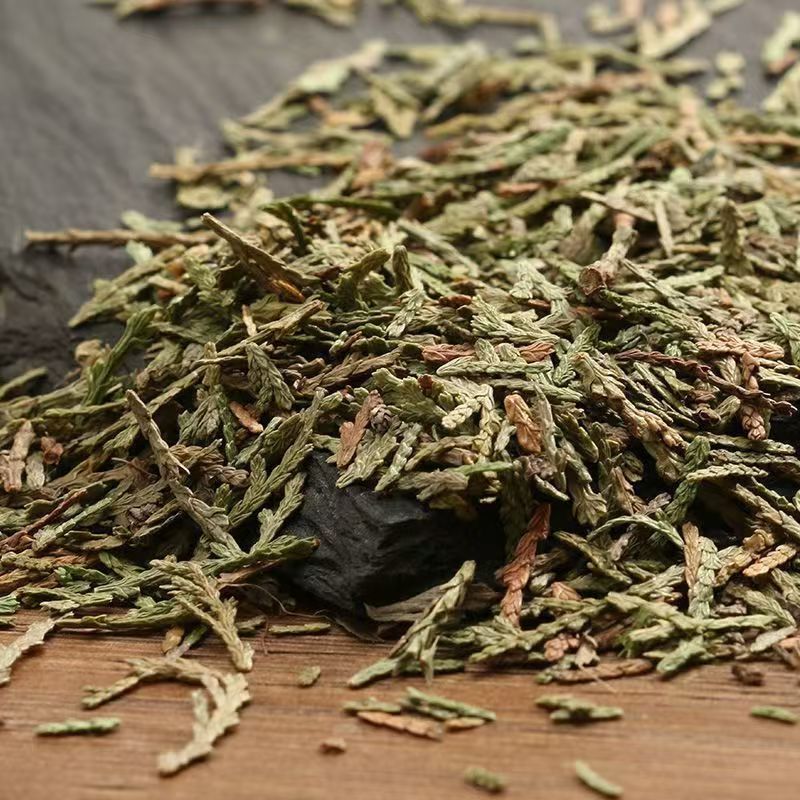 Dried Cacumen Platycladi Side Bai Ye 500g Natural Sun Dried Leaves for Hair Rinse and Foot Soak key features