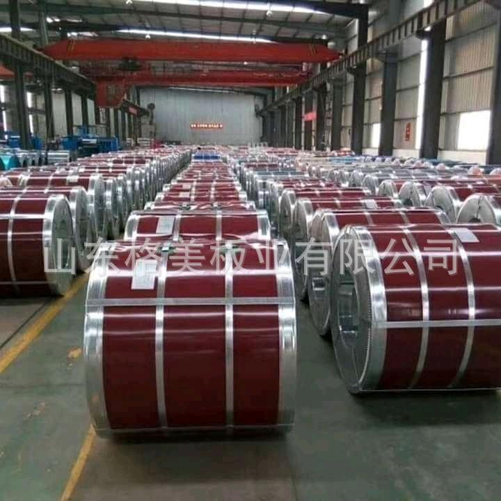 格美板业供应sgcc彩涂卷 彩涂板 彩钢卷ppgi彩钢板 颜色齐全