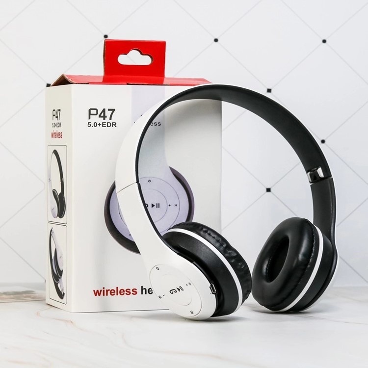 P47 ヘッドセット折りたたみ式ワイヤレス ゲーム Bluetooth ヘッドセット ヘッドセット カード メーカー直販|undefined