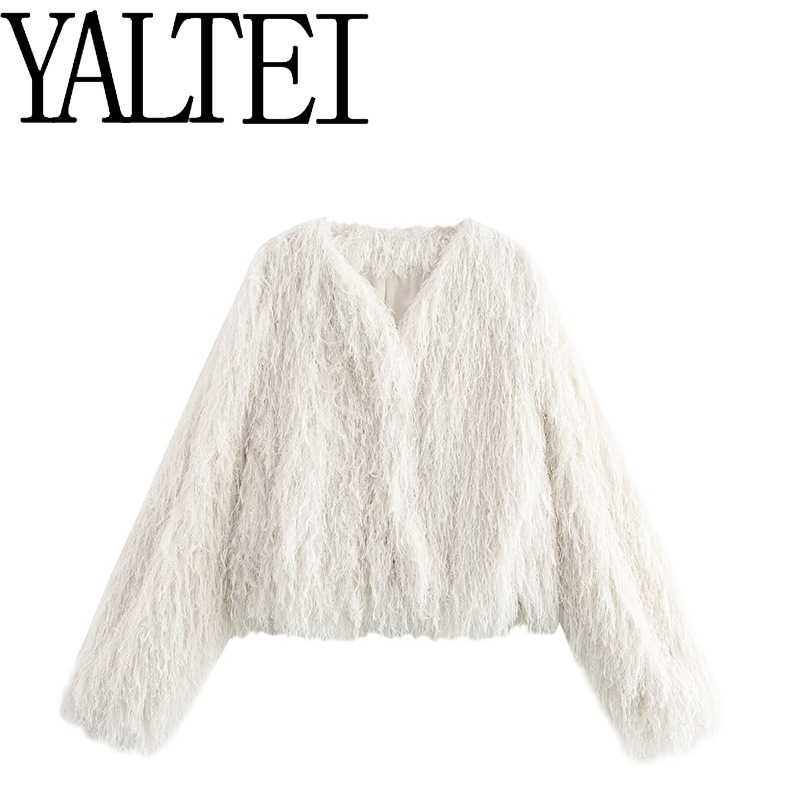 Yaltei Cross-Border Aliexpress Ins European and American Export Women's Versatile Line Tassel Jacket 8551965