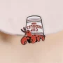 趣味卡通搞怪金属胸针