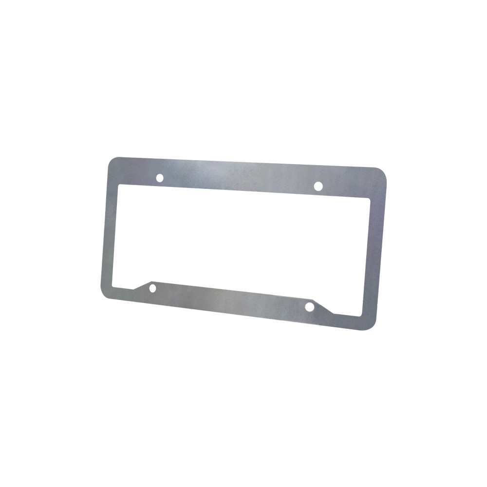 Matrícula marco fábrica directa aluminio coche placa de matrícula americana modificación rack transferencia térmica personalizado material de DIY image 5