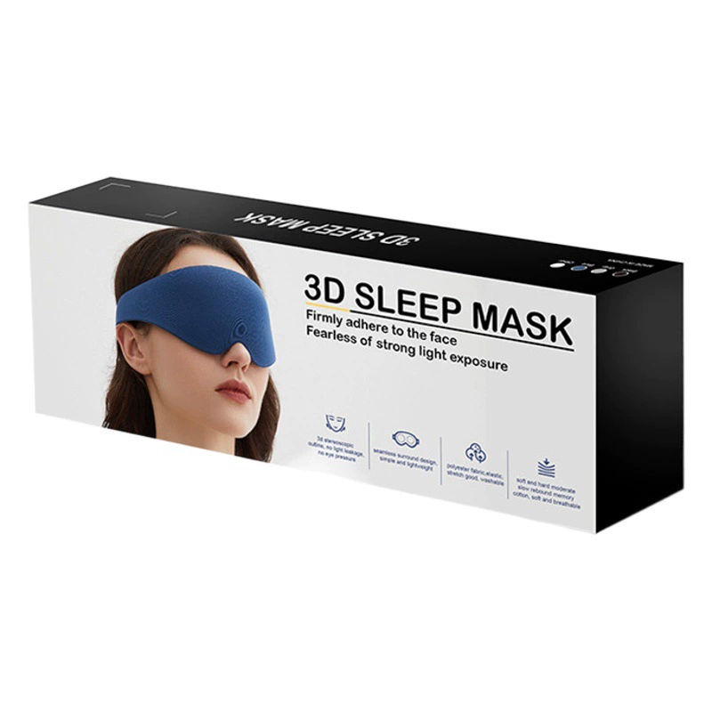 Трансграничный бестселлер: простая 3D-маска для сна, специально для блокировки света, с утолщенной полостью для глаз, для домашнего использования, для летнего сна, трехмерная защита глаз