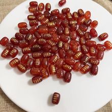 金榜题名珠子刻金榜题名文昌塔珠子DIY红绳手链手绳中加油珠子