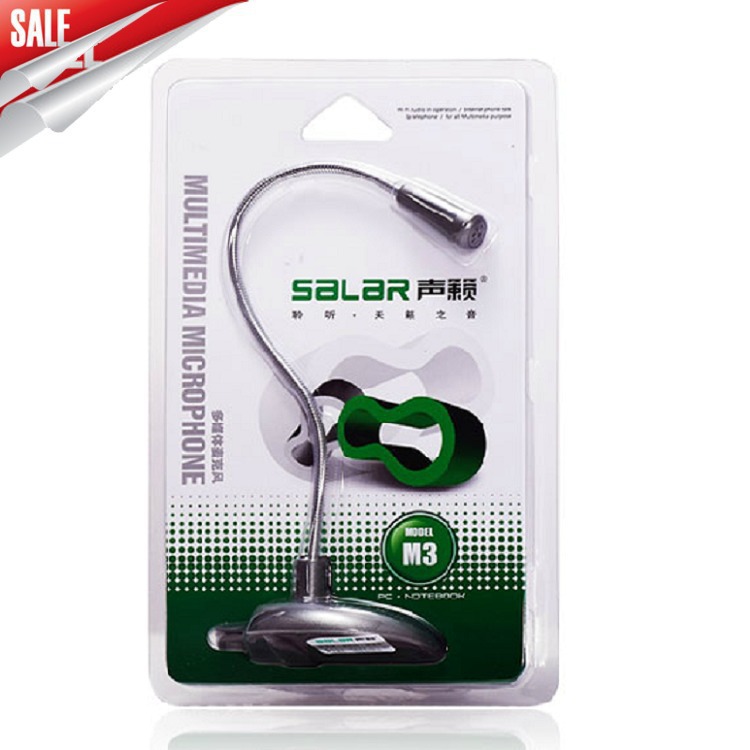 Salar/聲籁 M3/DM-012 電腦用語音話筒 筆記本語聊麥考試用