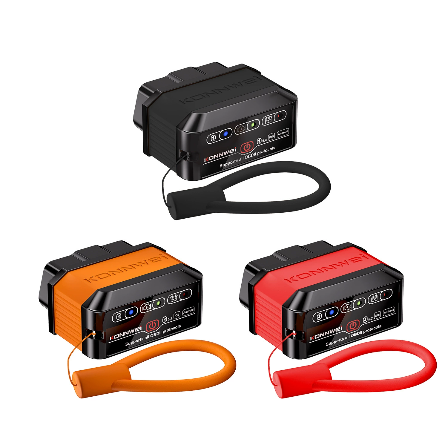 Сканер неисправностей автомобиля KONNWEI KW905 Bluetooth 5.0 4.0 5.2 OBD EOBD