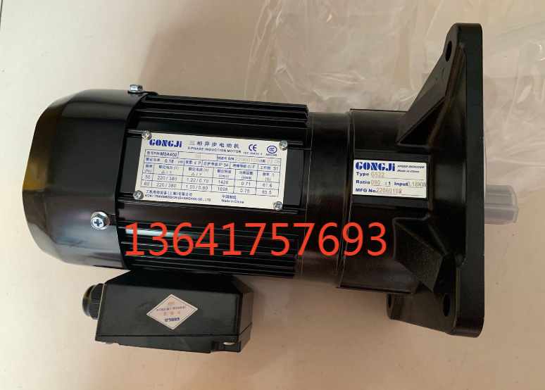M3A402 0.18KW G328 060:1 0.18KW GONGJI电机
