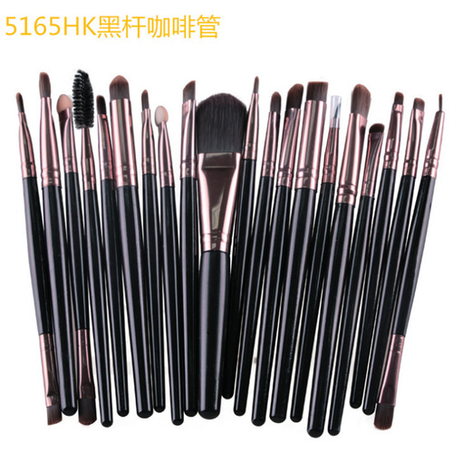 Cross-border best-selling 20-piece makeup brush set soft-bristled makeup tools wholesale
