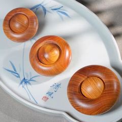太行陈化崖柏时来运转手把件实木半手工镂空工艺保健雕刻香味浓郁