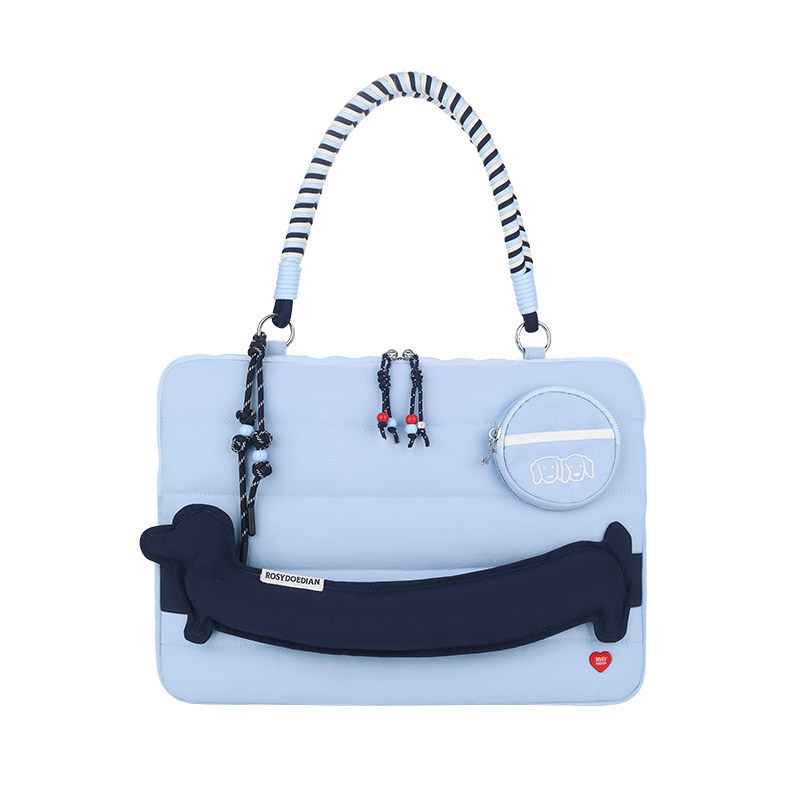 ROSYDOEDIAN bag, a large-capacity, square-shaped, lightweight tote bag suitable for commuting and carrying a laptop