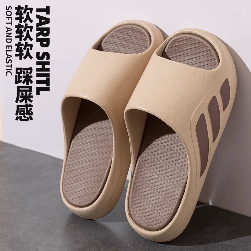 Мужские тапочки 2025 новая летняя крытая домашняя нескользящая и противоскользящая