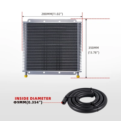 Radiator Engine Fin-Type Cooler 19, car radiator