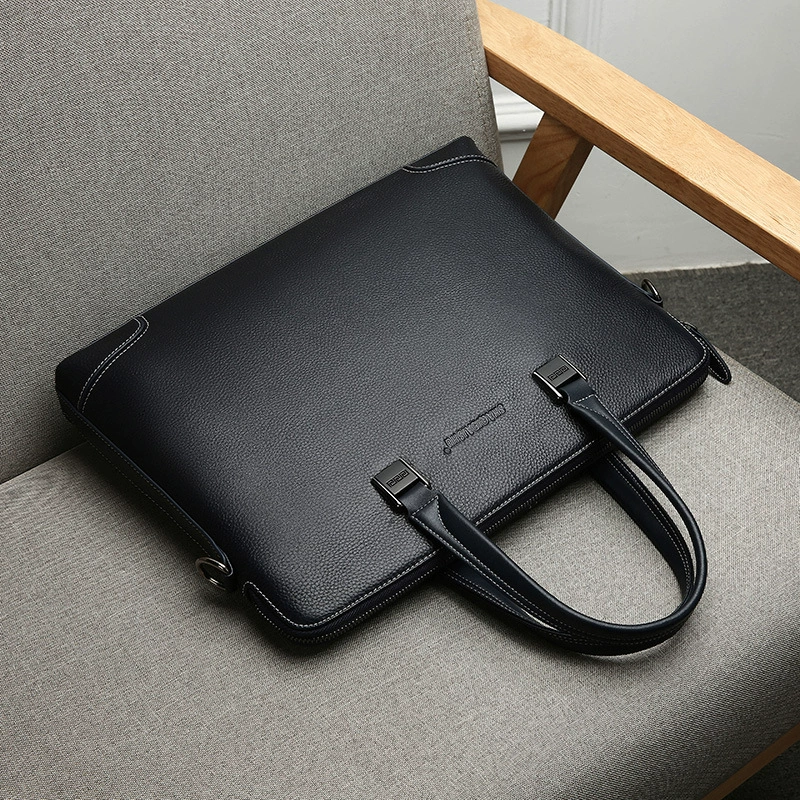 Kangaroo, handheld leather shoulder bag, genuine leather, cowhide