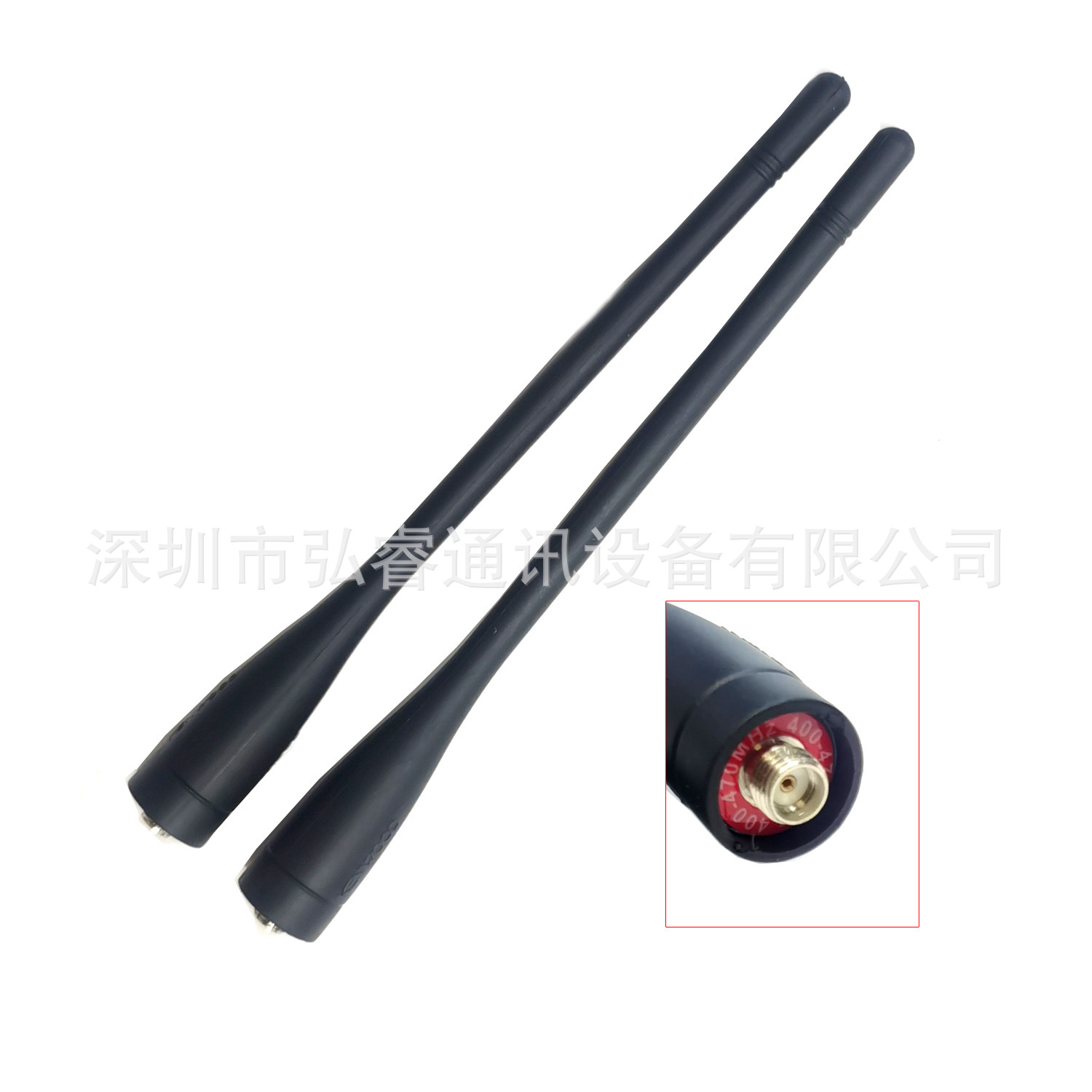 Antena para Walkie-Talkie KRA-27 KRA-26 TK3307 TK3207G U100 NX348 TK3107 Antipolvo