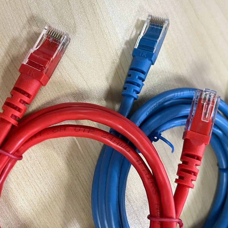 Network Cable Category 6 Super 3U Crystal Head Oxygen-Free Copper Computer Broadband Network Jumper Cat.6A Overfluke Test