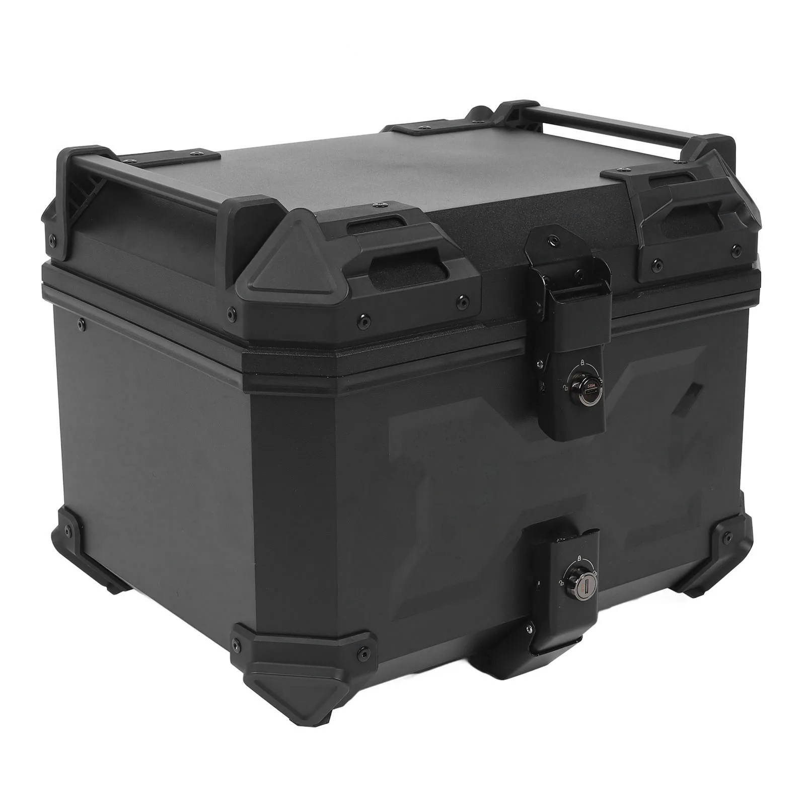 Universal 45L High-Strength Abs Waterproof Quick-Release Anti-Collision Large-Capacity Storage Rear Trunk for Motorcycles and Electric Vehicles