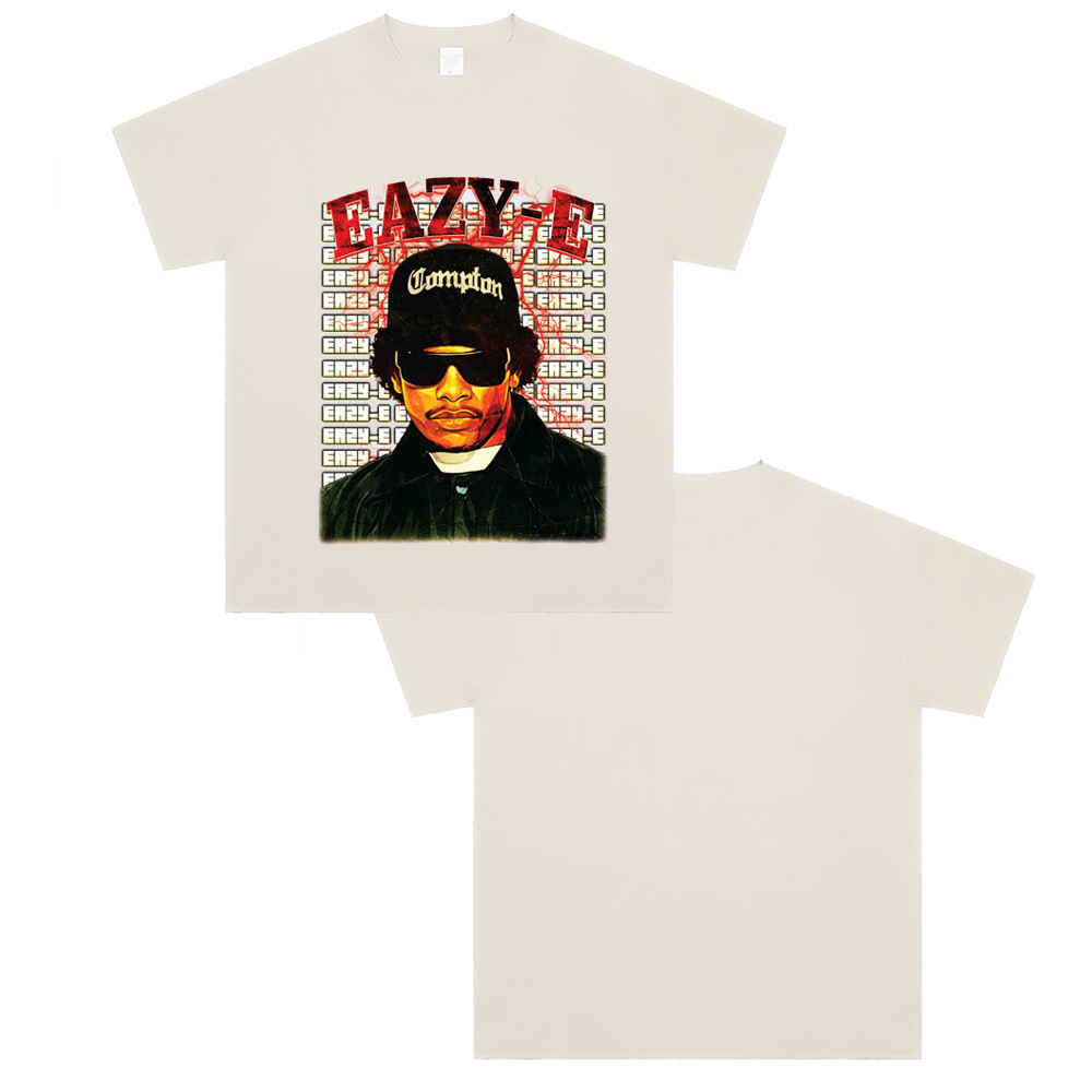 West Coast Rap N.W.A. Digital Direct Jet Washing Made Old American Retro Little Neck Camiseta image 17