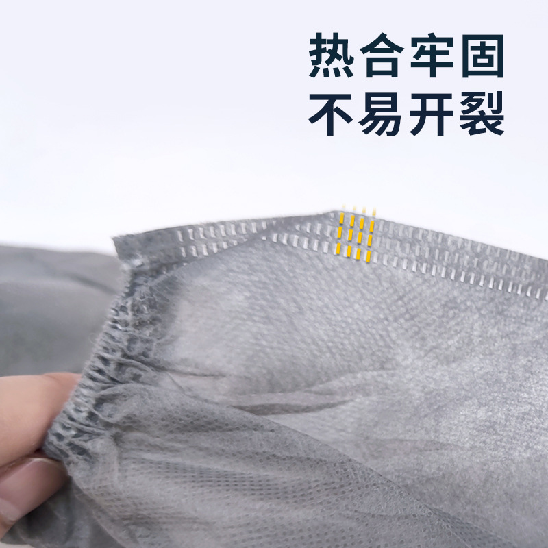 Cubierta de zapatos desechable, cubierta de pies impermeable antideslizante engrosada para interiores para el hogar, cubierta de zapatos no tejida transpirable a prueba de polvo para adultos al por mayor