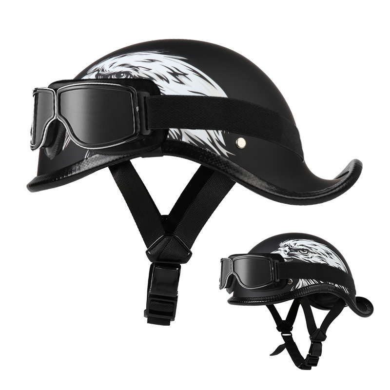 아시아 검은 독수리-꼬리 + 광장 복고풍 거울