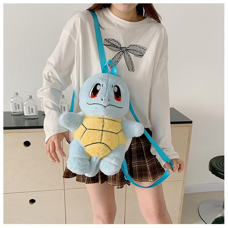 ポケモンの噴火竜のぬいぐるみのリュックサックの女の子のかわいいクロミの肩の斜めのショルダーバッグの親子の贈り物|undefined