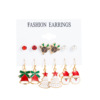 Earrings, set for elderly, European style