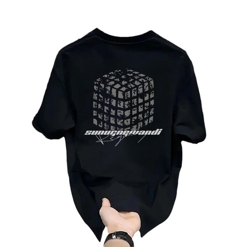 White T-shirt for Women, Short Sleeve, Spring Season, Stylish Top, Loose Fit, Plus Size, Half Sleeve T-shirt, Instagram Trendy