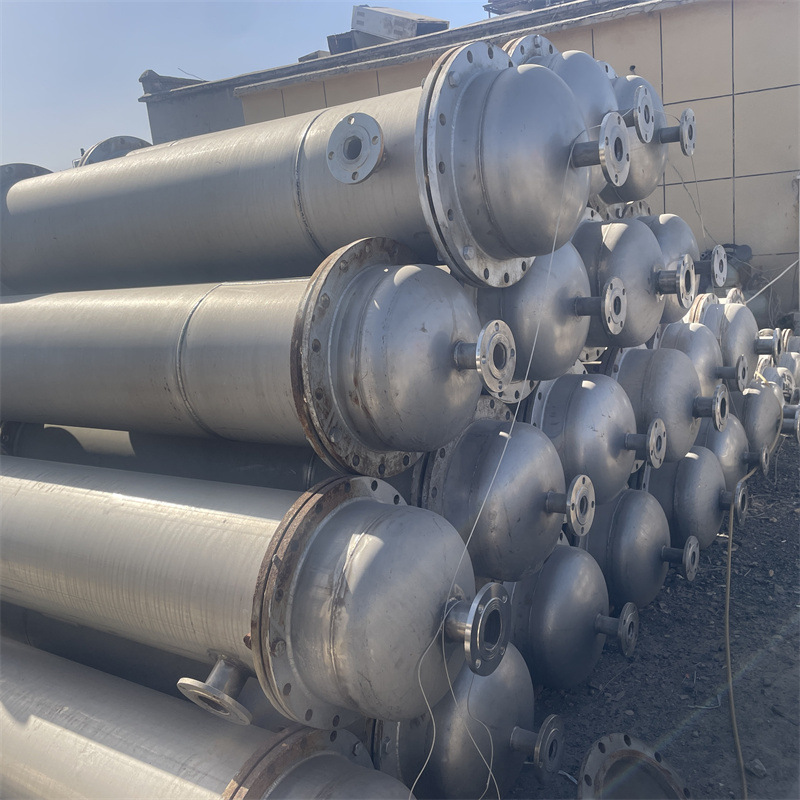 转让二手冷凝器  列管式真空换热设备  化工常压式换热设备