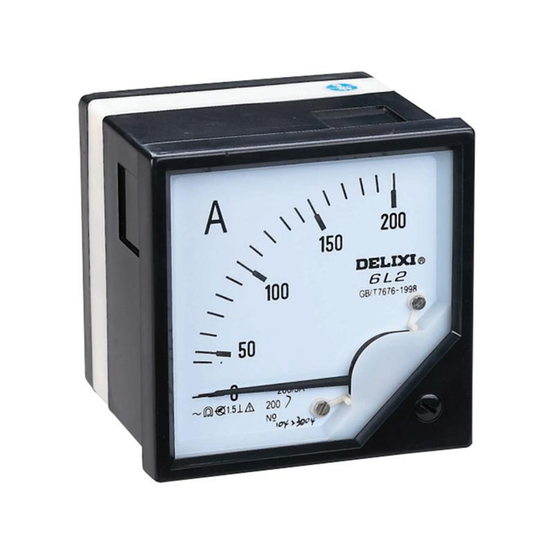 德力西电气 6L2 交流指针式电流表 6L2 电流表 1200/5 | 6L2A1200