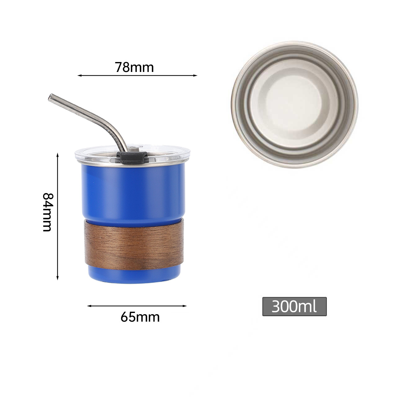 304 acero inoxidable paso taza de café de una sola capa rizado taza de agua portátil al aire libre acampando taza de cerveza de picnic