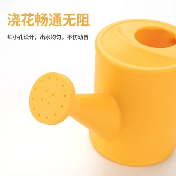 Gardening plastic 700ml watering pot children's watering pot new fresh green dusting garden planting tools
