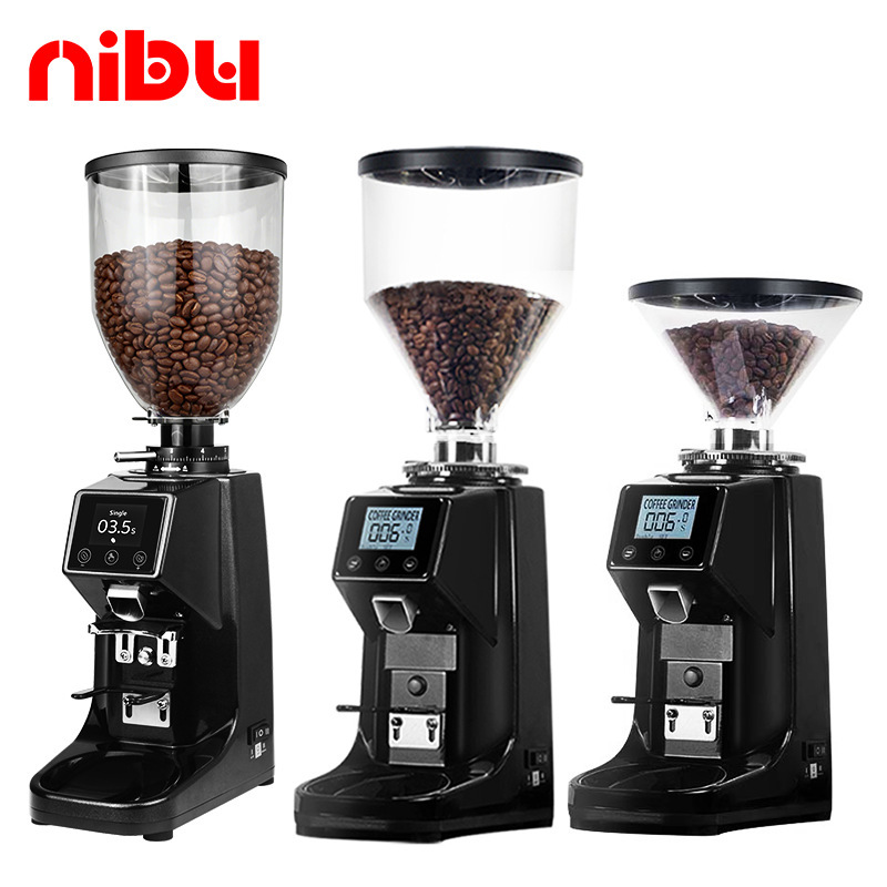 022Pro/022 Coffee Grinder Touch Screen Version Quantitative Grinder Italian Coffee Bean Grinder Grinding Machine