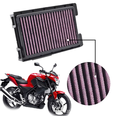 Suitable for Honda Cbr250R Cb250F Cb300F Cbr300R High Flow Air Filter Air Filter