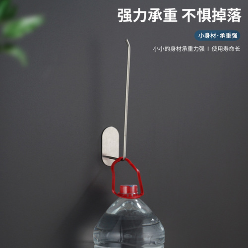 Stainless steel kitchen paper towel holder without drilling lazy cloth rack roll paper cling film wall-mounted rack storage stand