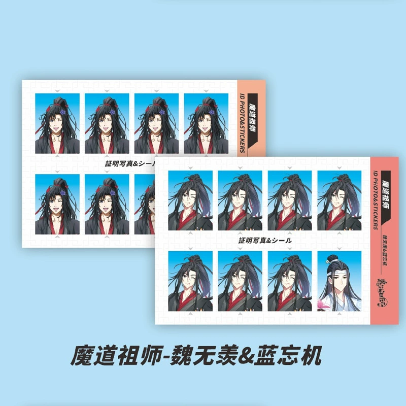 Аниме-периферийная фото-наклейка ID-наклейка Kakao Hinata Shoyang Xia Yujie Пират DIY наклейка 2 фотографии