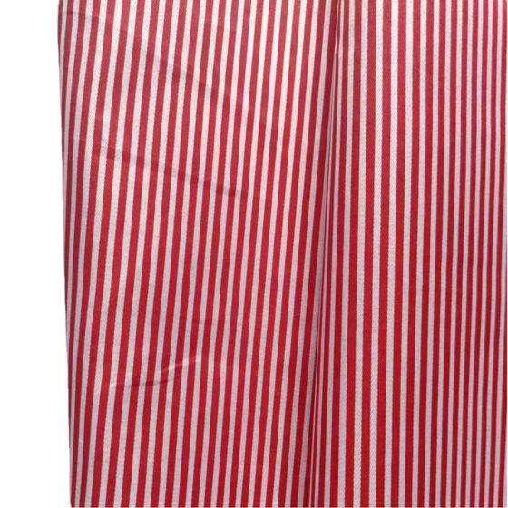 Factory Spot Red and White Stripesd Peach Skin Luggage Handbags Twill Brushed Lining