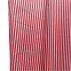Factory Spot Red and White Stripesd Peach Skin Luggage Handbags Twill Brushed Lining