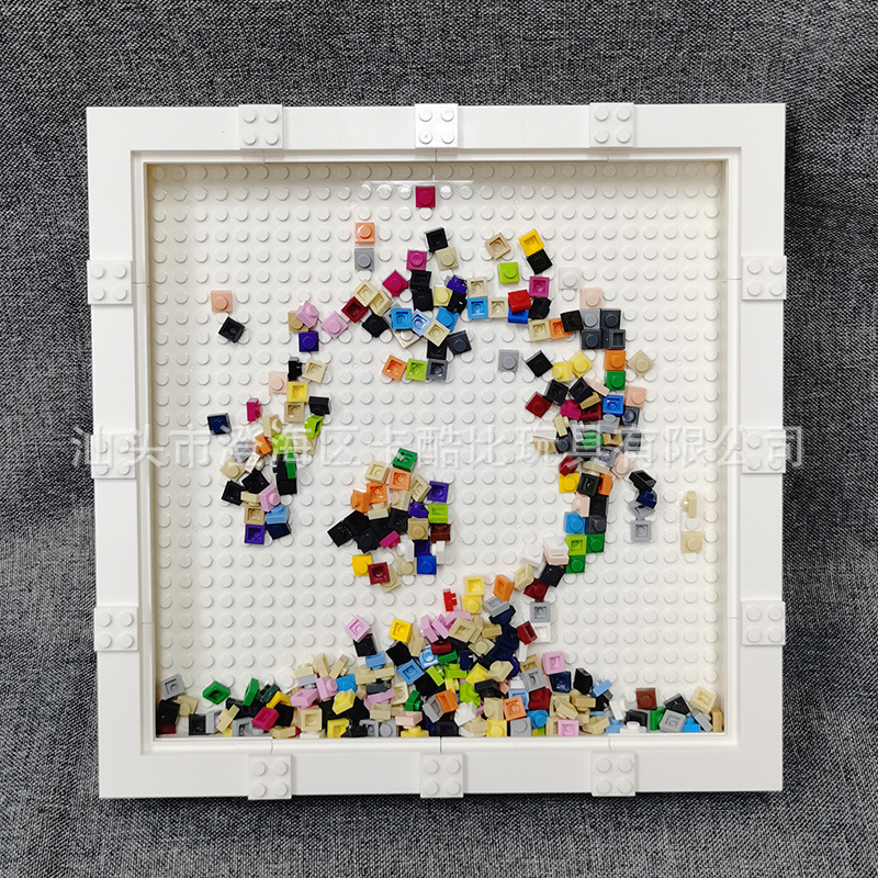 S063  S003  卡通积木像素画物料包 32x32 马赛克画小颗粒1x1