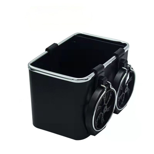 Multifunctional car tissue box inner cup holder car tissue box creative car armrest box car storage box