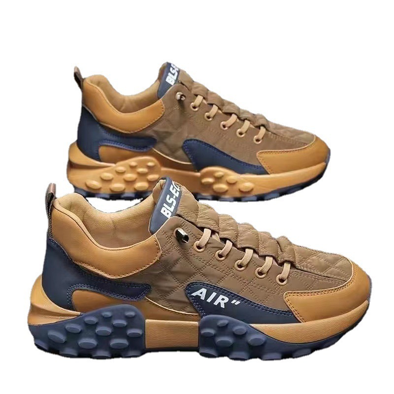 2025 New Sports Casual Fashion Dad Shoes Thick Sole Men's Sneakers_voghion.com