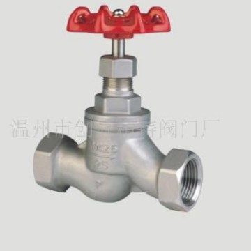 西德阀门供应丝扣截止阀J11W J15W丝扣截止阀S型苏式截止阀重体型