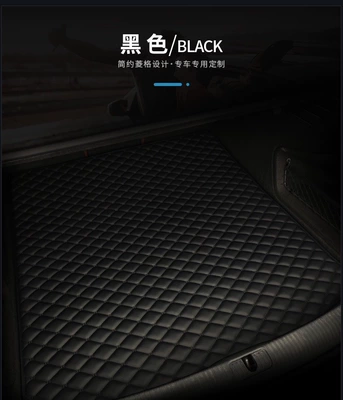 car special trunk mat | Trunk Mat - mysterious-black-tile-customized-domestic-and-foreign-car-models