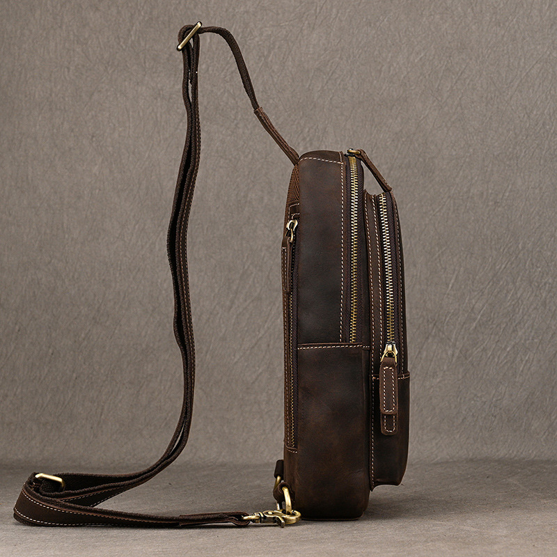 Bauletto in pelle di cavallo pazzo per uomo casual, borsa a tracolla semplice in pelle di mucca con croce diagonale, borsa da viaggio all'aperto_voghion.com